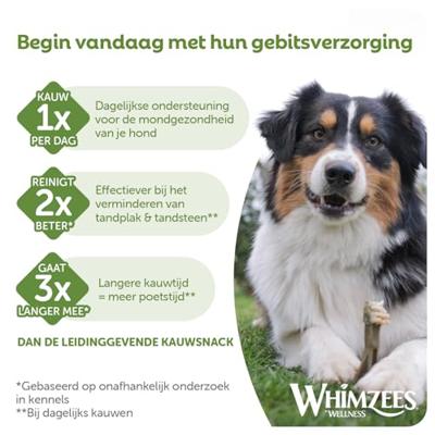 Whimzees Krokodil Large 6st - thumbnail