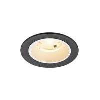 SLV InbouwspotNuminos S zwart/wit 3000K - 20gr - 1009452 - thumbnail