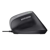 Trust Bayo II Ergonomische muis USB Zwart 6 Toetsen 800 dpi, 1200 dpi, 1600 dpi, 2400 dpi Ergonomisch, Geluidsarme toetsen, Geïntegreerd scrollwiel - thumbnail