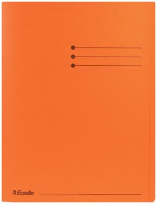 Esselte dossiermap oranje, pak van 100 stuks