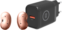 Samsung Galaxy Buds Live Brons + BlueBuilt Oplader 18W - thumbnail