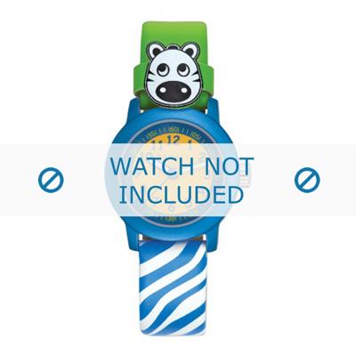 Esprit horlogeband ES106414-40BLGR Leder Blauw Esprit horlogeband ES106414-40BLGR Leder Blauw