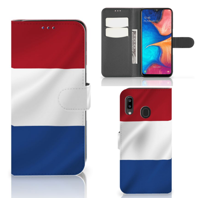 Samsung Galaxy A30 | Bookstyle Case | Nederlandse Vlag