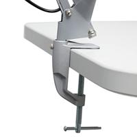 MAULstudy bureaulamp, met tafelklem, zilver - thumbnail