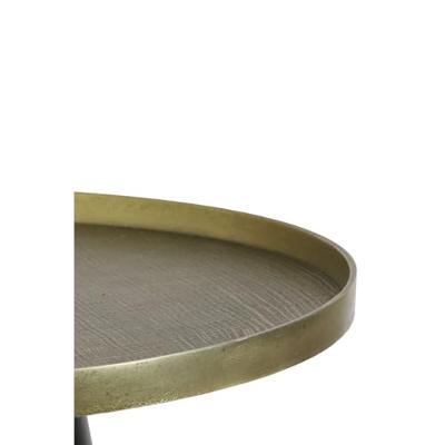 Light & Living Salontafel 'Popeta' Ø60cm, kleur Antiek Brons