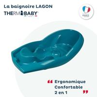 Badkuip ThermoBaby Lagoon tub Baby Smaragdgroen - thumbnail