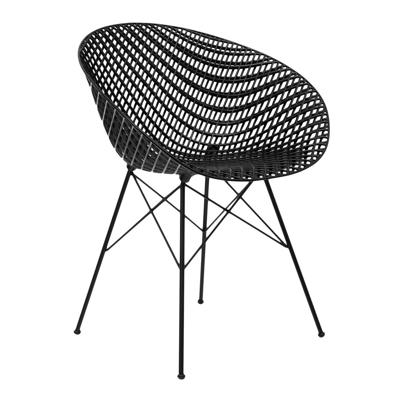Kartell Smatrik eetkamerstoel Zwart