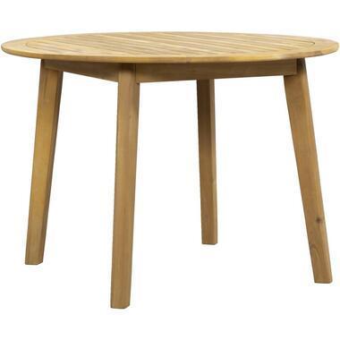 Tuintafel Durance - acacia - 76xØ110 cm