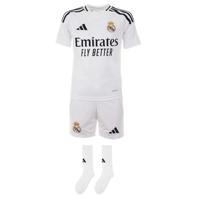 Real Madrid Minikit Thuis 2024/2025 - Maat 104 - Kleur: Wit | Soccerfanshop - thumbnail