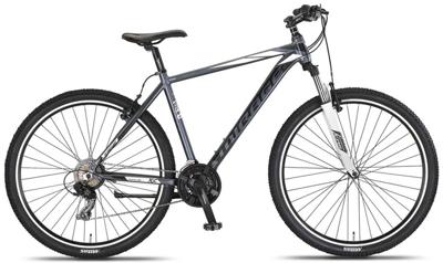 Umit Mirage Oversized MTB 29 Inch 50 cm Unisex 21V V Brakes Antraciet/Wit Umit Mirage Oversized MTB 29 Inch 50 cm Unisex 21V V Brakes Antraciet/Wit