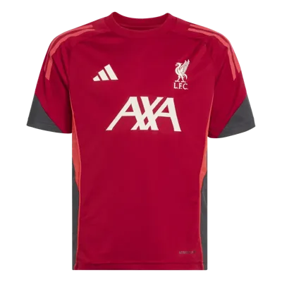 adidas Liverpool Trainingsshirt 2025-2026 Kids Rood Grijs adidas Liverpool Trainingsshirt 2025-2026 Kids Rood Grijs