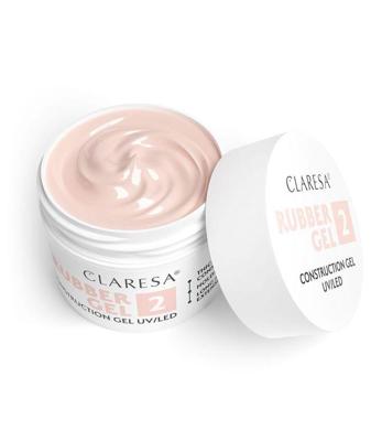 Claresa rubber gel 2 soft pink 45gr.