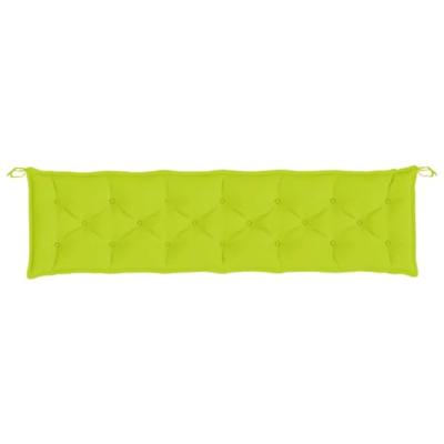 VidaXL Tuinbankkussens 2 st 200x50x7 cm oxford stof heldergroen VidaXL Tuinbankkussens 2 st 200x50x7 cm oxford stof heldergroen