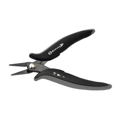 C.K T3891 Platte tang ESD Recht Carbonstaal 145 mm