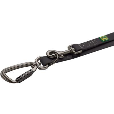 Hondenriem Hunter Zwart 2 x 200 cm