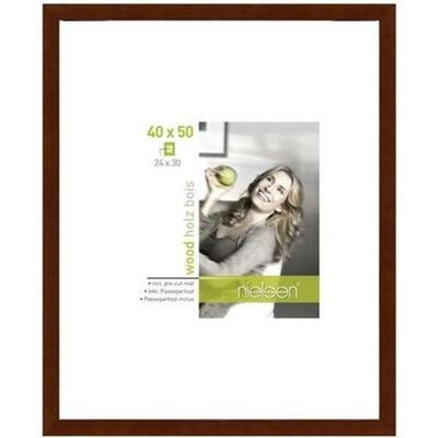 Nielsen Design nielsen fotolijst 8988024 apollon wenge 40x50 / 24x30 cm