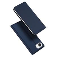 Dux Ducis iPhone 16e hoesje - Slim bookcase - Blauw - thumbnail