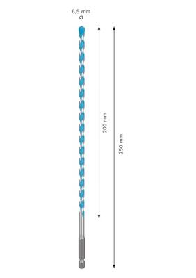 Bosch Accessories 2608902354 Multifunctionele boor 1 stuk(s) Bosch Accessories 2608902354 Multifunctionele boor 1 stuk(s)