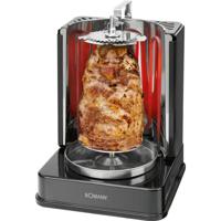 Bomann DVG 3006 CB Multigrill, Shoarmagrill, Kebab grill, kippengrill - thumbnail