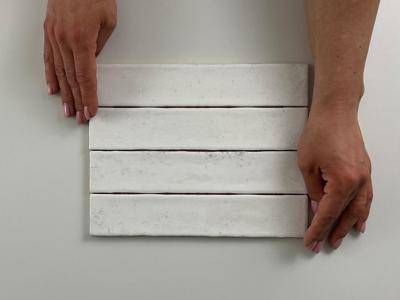 Kalon White wandtegel 5x25 glans