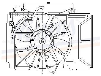 Koelventilator 85328