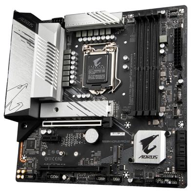 Gigabyte B560M AORUS PRO AX moederbord Intel B560 Express LGA 1200 micro ATX Gigabyte B560M AORUS PRO AX moederbord Intel B560 Express LGA 1200 micro ATX