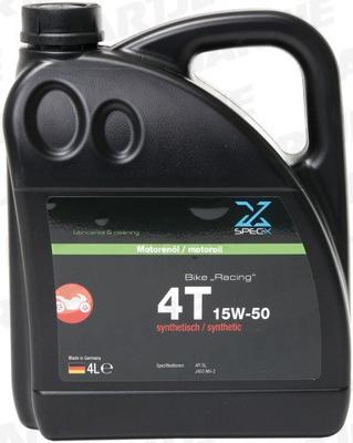 SPEC-X motoröl "bike 4t racing" motor oil 4t 15w-50 raci 4l bike SPEC-X motoröl "bike 4t racing" motor oil 4t 15w-50 raci 4l bike