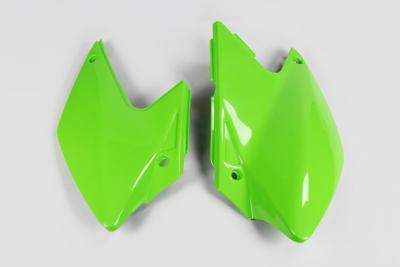UFO PLAST zijkappen side covers ufo kawasaki green