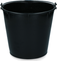 Emmer 7 l met beugel Zwart - thumbnail