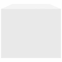 Tv-meubelen 2 st 80x31x25,5 cm bewerkt hout wit - thumbnail