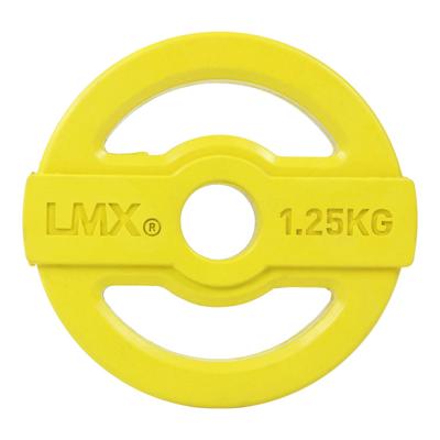 LMX Studio pump schijven l 1.25kg l geel LMX Studio pump schijven l 1.25kg l geel