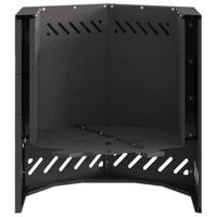 Vuurkorf Zwart 48 x 48 x 51 cm Koudgewalst staal - thumbnail