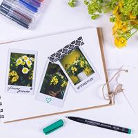 Staedtler Lumocoler 318, OHP-marker, permanent, 0,6 mm, etui van 8 stuks in geassorteerde kleuren - thumbnail
