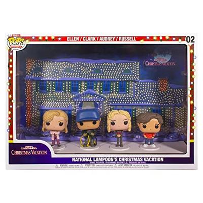National Lampoon's Christmas Vacation Funko Pop! Moment Deluxe Vinyl: Ellen, Clark, Audrey & Russell
