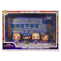 National Lampoon's Christmas Vacation Funko Pop! Moment Deluxe Vinyl: Ellen, Clark, Audrey & Russell - thumbnail