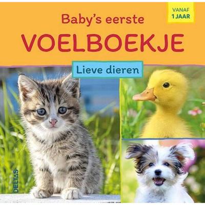 Deltas Baby&apos;s eerste voelboekje - lieve dieren
