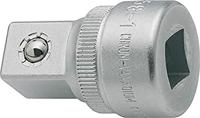 HAZET Vergrotingsstuk 8858-1 · 3/8 inch (10 mm) vierkant hol · 1/2 inch (12,5 mm) vierkant massief · Lengte: 36 mm - thumbnail