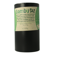 Bambu Salz Bamboezout fijn 2x gebrand 1 Kilogram - thumbnail