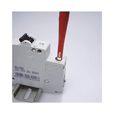Wiha Schroevendraaier | snedebreedte 3,5 mm | klinglengte 100 mm | VDE geïsoleerd | 1 stuk - 35446 - 35446