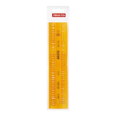 Aristo AR-5301/5 Lettersjabloon 5mm H-profiel Schriftvorm B Recht