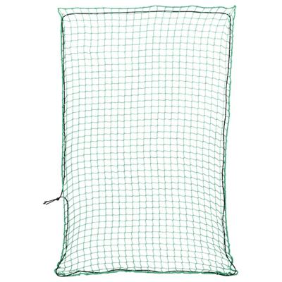 VidaXL Aanhangwagennet elastisch touw 3,5x2,5 m polypropeen groen