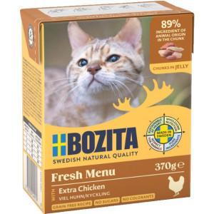BOZITA Kip in gelei - Natvoer voor katten - 370 g