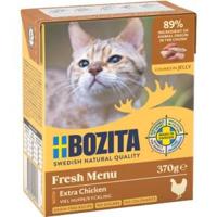 BOZITA Kip in gelei - Natvoer voor katten - 370 g - thumbnail