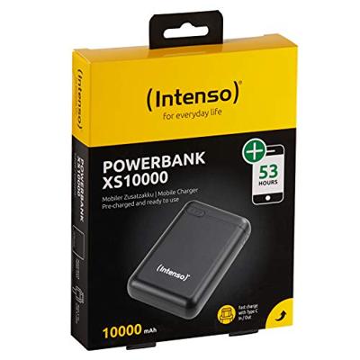 Intenso Powerbank XS10000 black 10000 mAh inkl. USB-A to Type-C - thumbnail