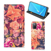 OPPO A52 | A72 Smart Cover Bosje Bloemen - thumbnail