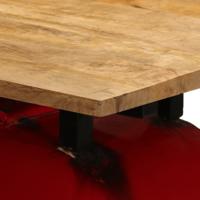 5-delige Barset massief mangohout - thumbnail