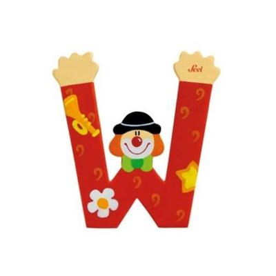 Sevi letter clown w: 10 cm (81759)