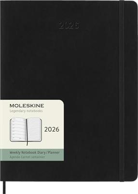 Agenda 2026 msk plan week 7d/1p xl sc black