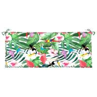 VidaXL Tuinbankkussens 2 st 120x50x7 cm stof meerkleurig - thumbnail