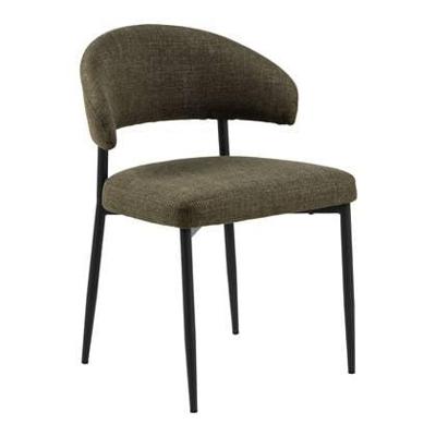 Bendt Eetkamerstoel 'Britney' Structuurstof, kleur Groen